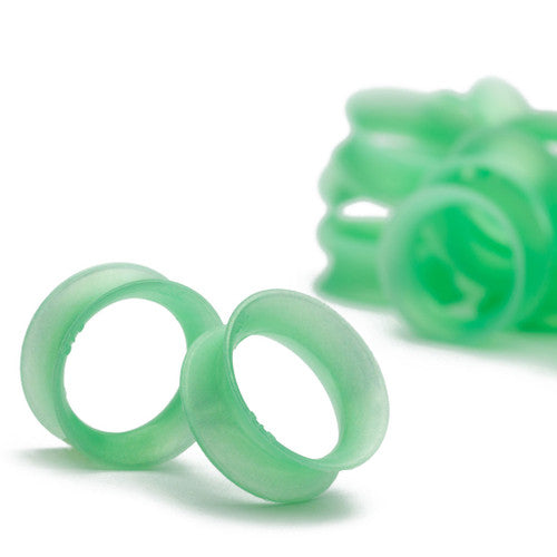 KAOS Sea Foam Pearl Skin Eyelets (6 gauge - 1 inch)