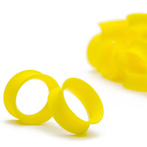 KAOS Yellow Skin Eyelets (10 gauge - 3 inch)