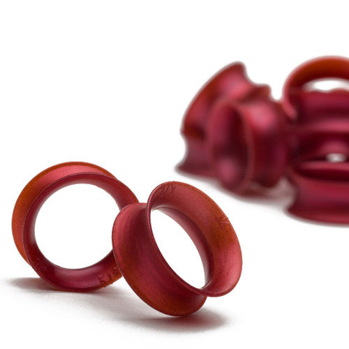 KAOS Maroon Pearl Skin Eyelets (8 gauge - 1 7/8 inches)