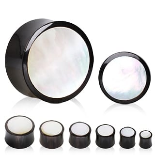 Mother of Pearl Plugs (4 gauge - 1 inch)