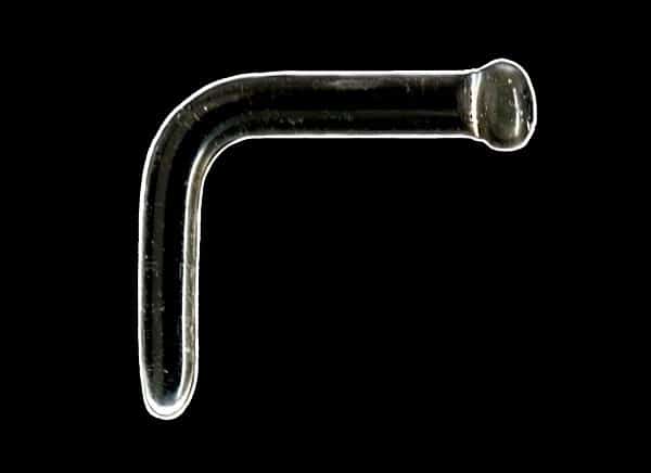 Gorilla Glass Nostril Retainer (18 gauge - 12 gauge)