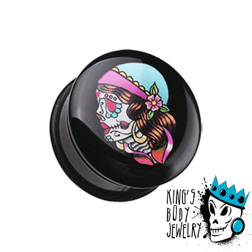 Voodoo Girl Plugs (0 gauge - 2 inch)
