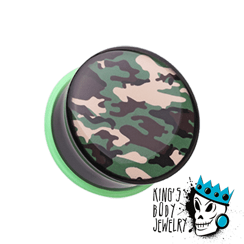 Camo Plugs (2 gauge - 1 inch)