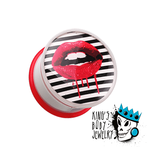Rocky Horror Picture Show Plugs (2 gauge - 1 inch)