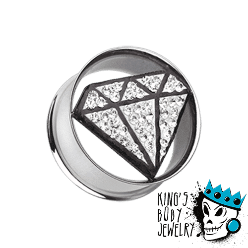 Bling Diamond Plugs (7/8 inch)