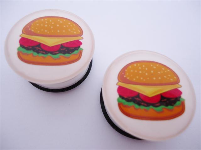 Burger Plugs (2 gauge - 1 inch)