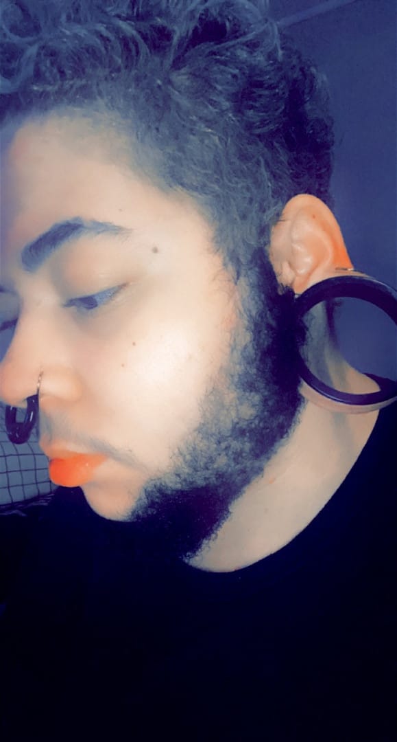 Black Silicone Tunnels (6 gauge - 2 1/2 inch)