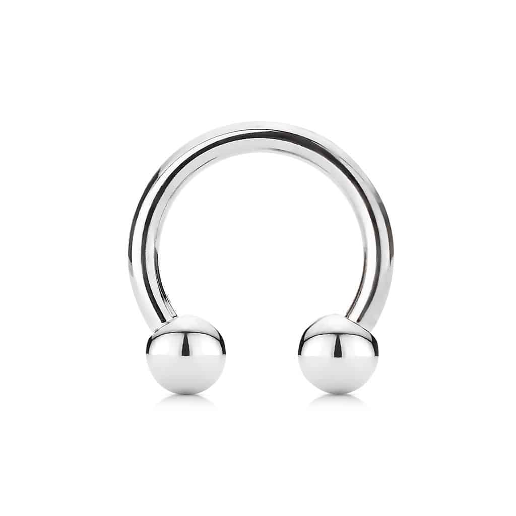 Titanium Circular Barbells (16 gauge - 0 gauge)