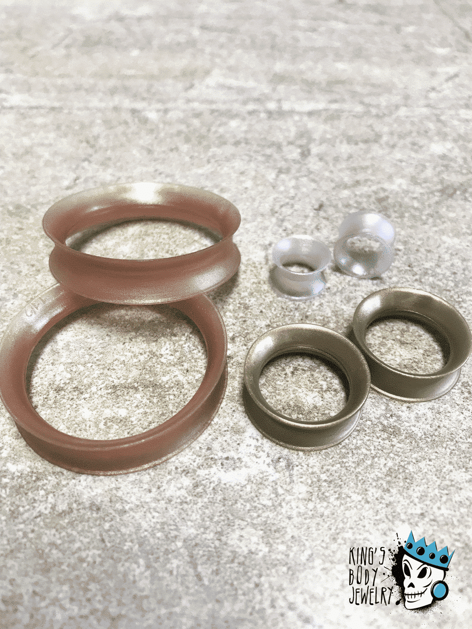 KAOS Metallic Skin Eyelets 10 g 2 inch