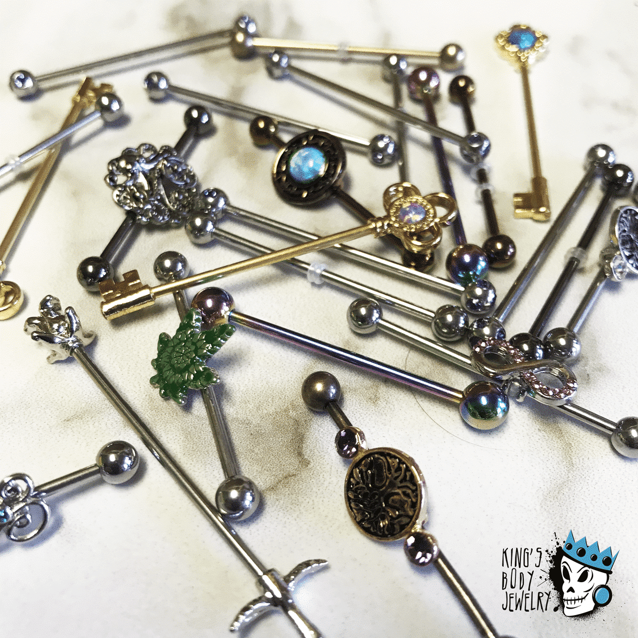 Industrial Barbell Lot 3 (14 gauge)