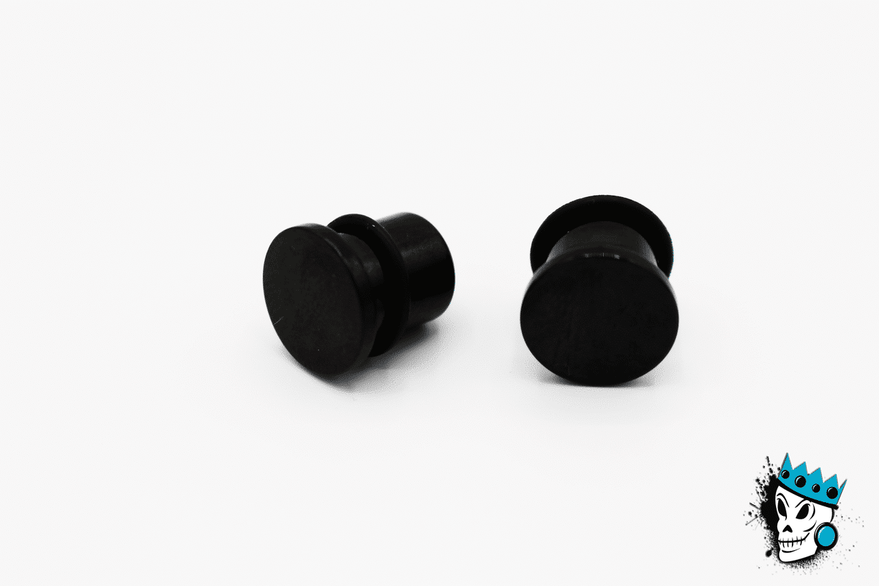 Black Bullet Style Plugs (14 gauge - 00 gauge)