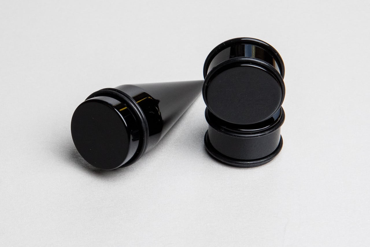 Acrylic Plug & Taper Kit (0 gauge - 1 inch)