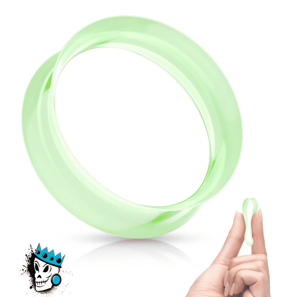 Green Skin Eyelets (6 gauge - 1 inch)