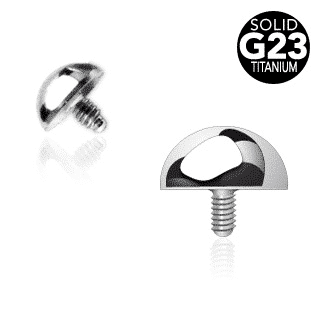 Titanium Dome Micro Dermal Top (14 gauge)