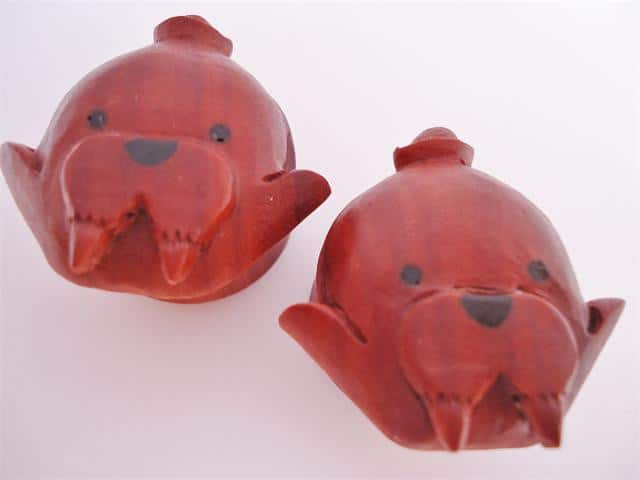 Sabo Wood Walrus Plugs (7/16 inch - 15/16 inch)