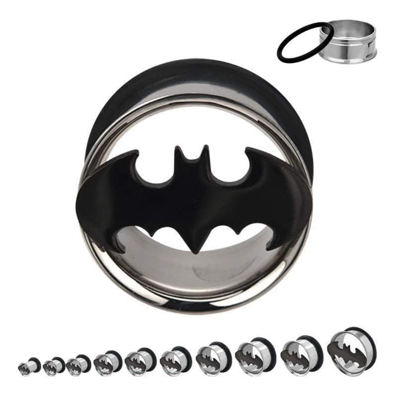 Batman Spotlight Tunnels (7/16 & 9/16 inch)