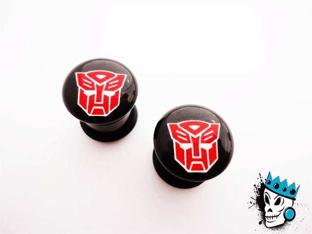 Transformers Autobot Plugs (2 gauge - 5/8 inch)