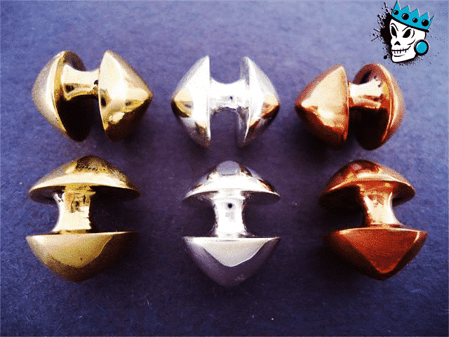 Diablo Organics Brass Micro Spools (9/16 inch and larger)