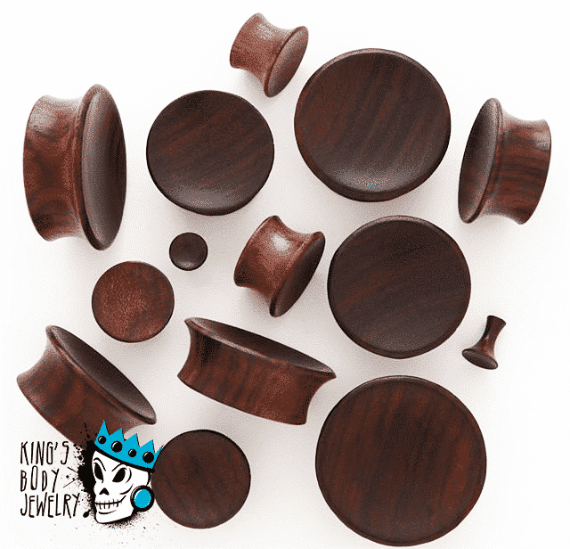 Sono Wood Mayan Flare Plugs (6 gauge - 1 & 1/16 inch)