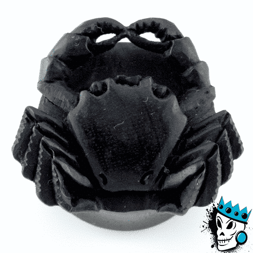 Black Areng Wood Crab Plugs (9/16 inch - 7/8 inch)