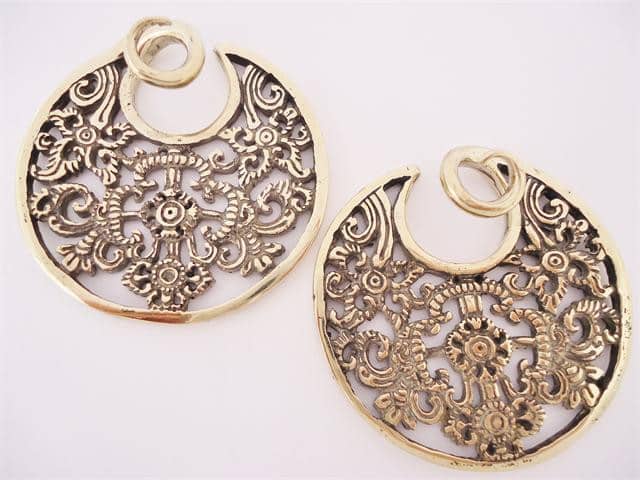 Diablo Organics Brass Eye of Shiva Weights (1/2 inch and larger)