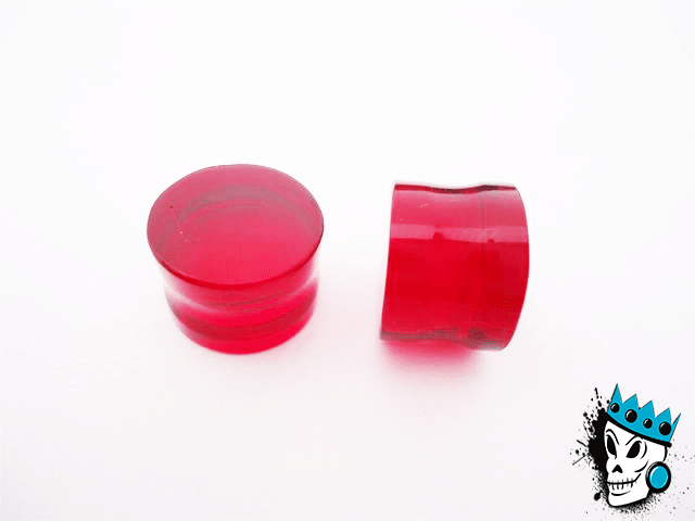 Gorilla Glass Conical Flat Plugs (0 gauge - 12 mm)
