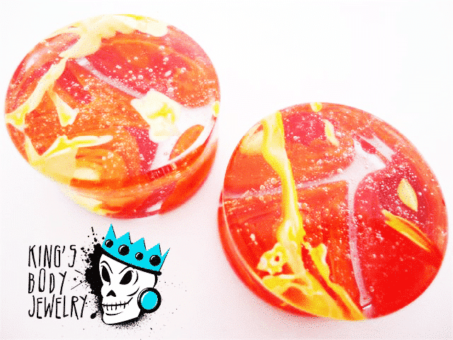 Gorilla Glass Lava Power Plugs (9/16 & 7/8 inch)