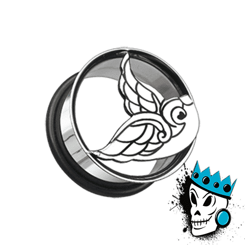 Tattoo Sparrow Plugs (2 gauge - 1 inch)