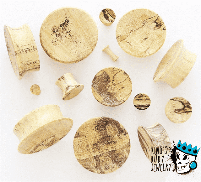 Tamarind Wood Mayan Flare Plugs (8 gauge -15/16 inch)