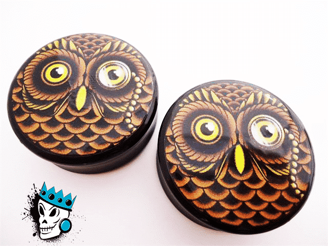 Stay Gold Owl Plugs (7/16 inch - 1 3/4 inch)
