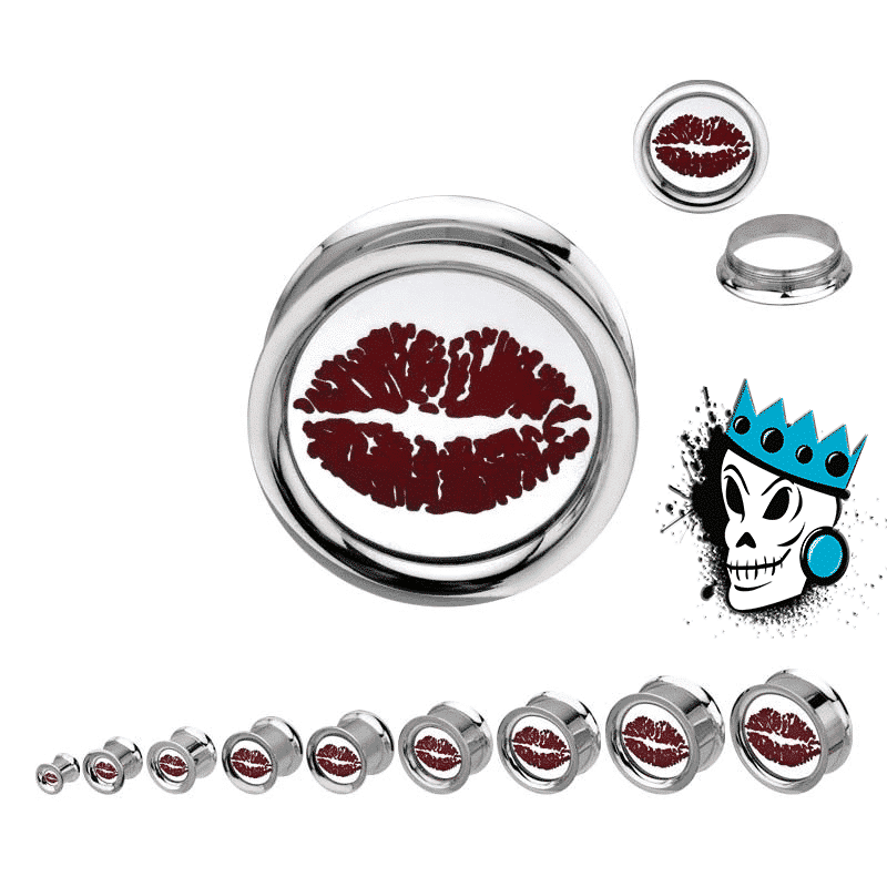 LIPS Internally Threaded Plugs (6 gauge - 1 inch)