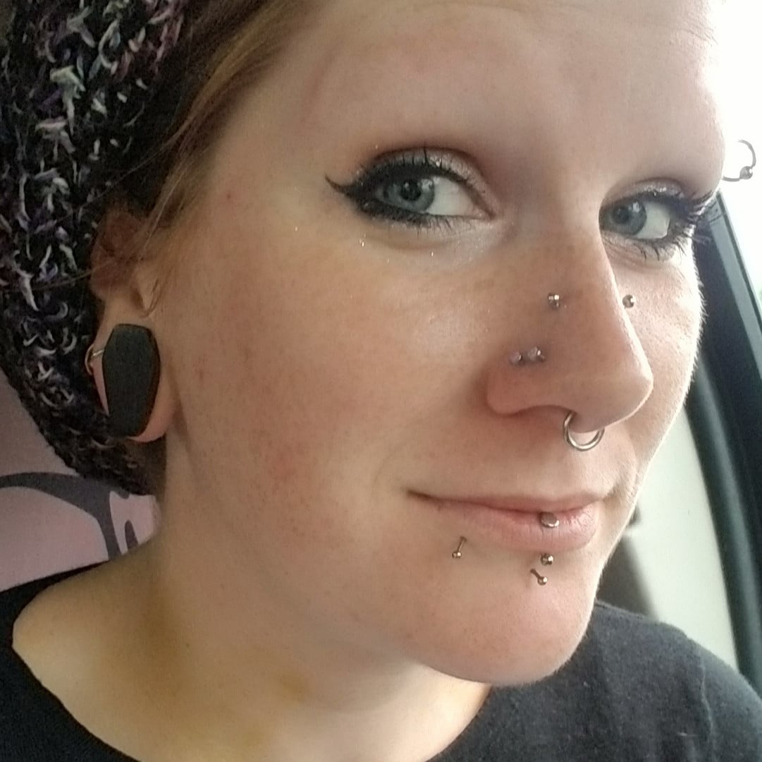 Dark Raintree Wood Coffin Plugs (0 gauge - 3 inch)