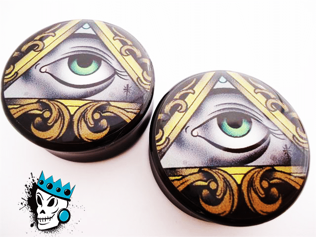 Stay Gold Illuminate Plugs (9/16 inch)