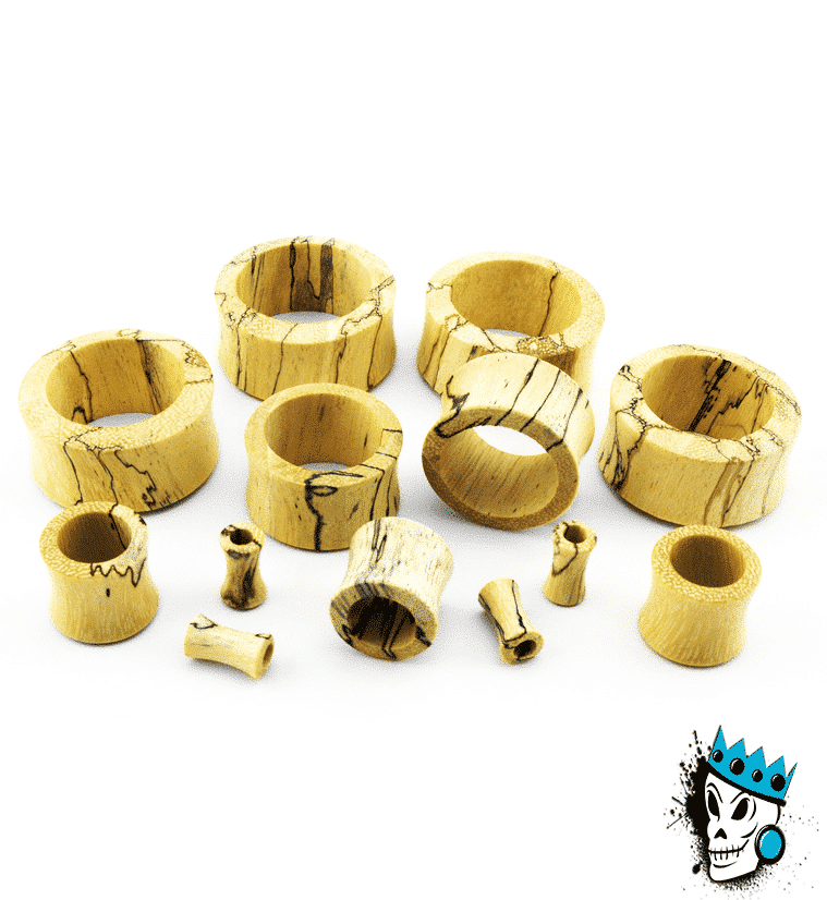 Tamarind Wood Tunnels (8 gauge - 1 1/2 inch)