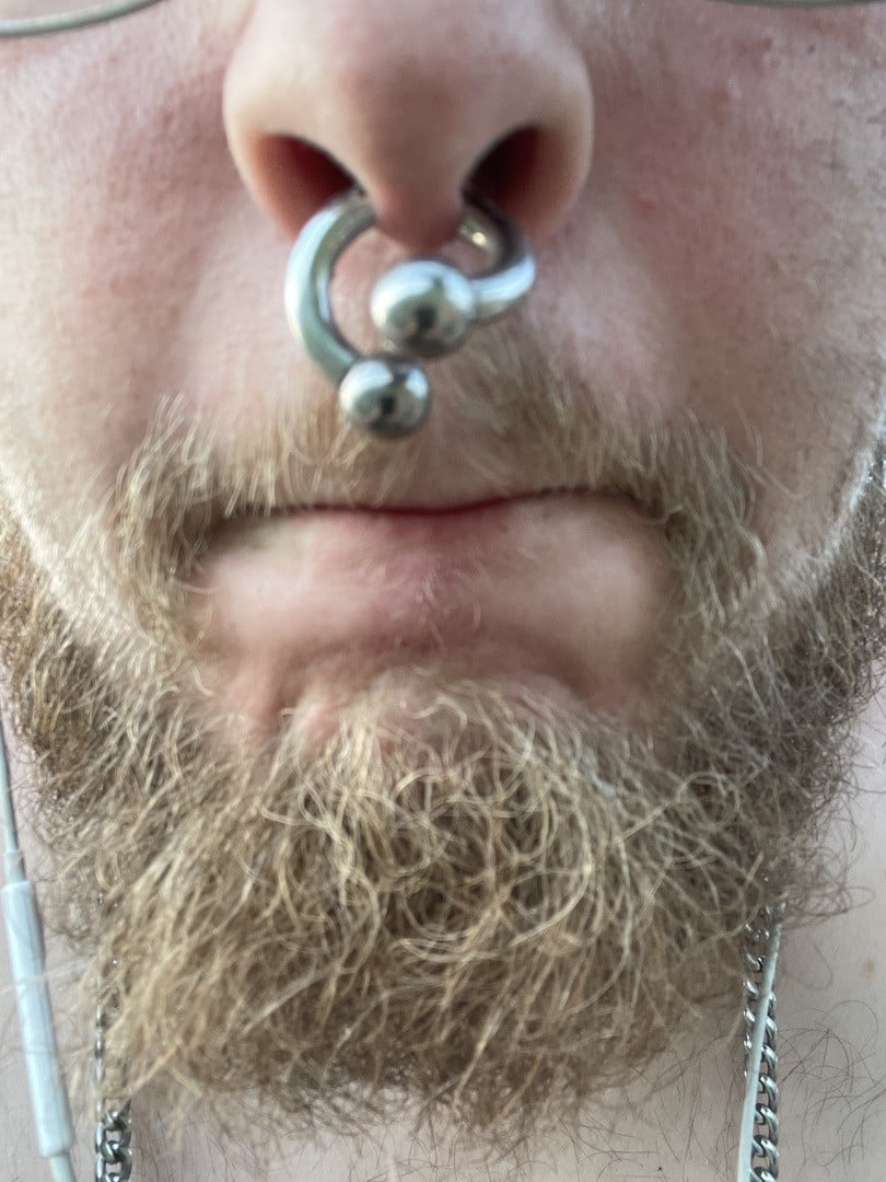 Twisted Circular Barbells (16 gauge - 00 gauge)