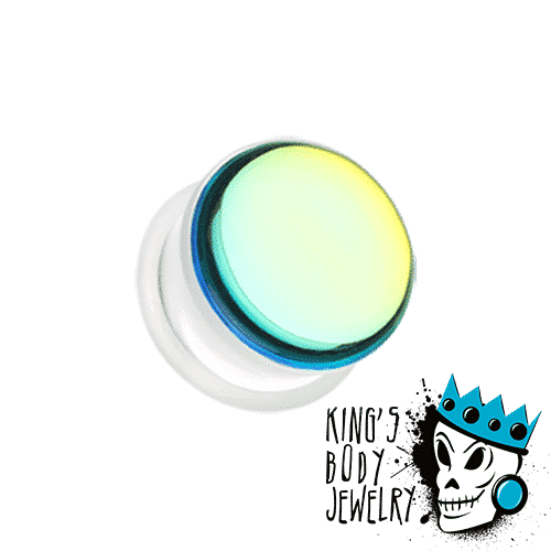 Green Flash Plugs (7/16 gauge - 5/8 inch)