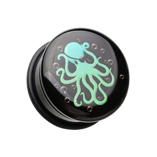 Pirate Octopus Plugs (2 gauge - 1 inch)