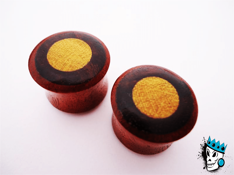 Saba/Arang/Jackfruit Mixed Wood Plugs (5/8 inch)