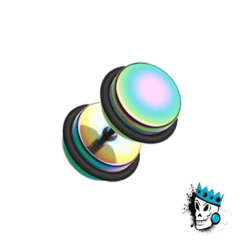 Multicolored Fake Plugs (16 gauge)