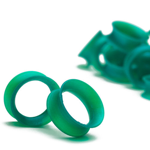 KAOS Emerald Pearl Skin Eyelets (6 gauge - 1 inch)