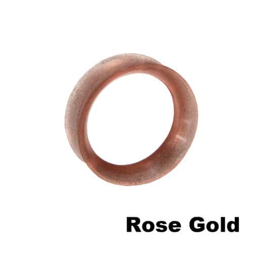 KAOS Rose Gold Metallic Skin Eyelets -  (10 gauge - 3 inch)