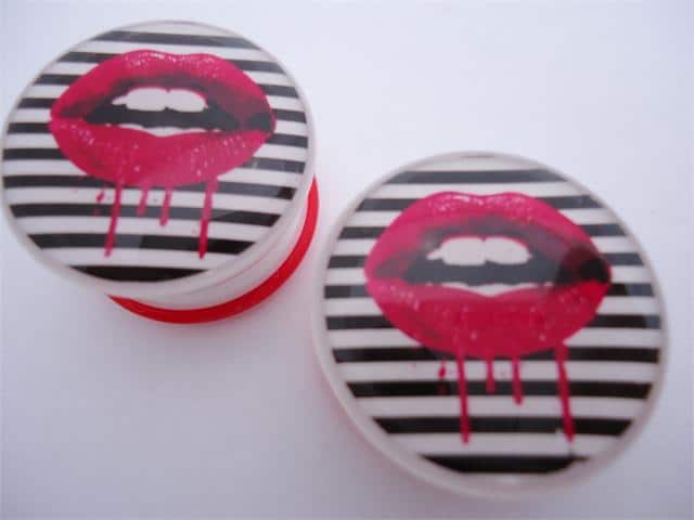 Rocky Horror Picture Show Plugs (2 gauge - 1 inch)
