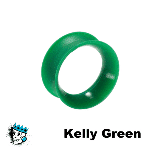 KAOS Kelly Green Skin Eyelets - Exclusive Colors (10 gauge - 1 inch)