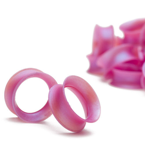 KAOS Pink Shell Pearl Skin Eyelets (6 gauge - 2 3/4 inch)
