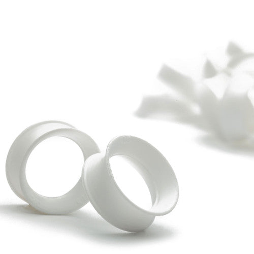 KAOS White Skin Eyelets (10 gauge - 3 inch)