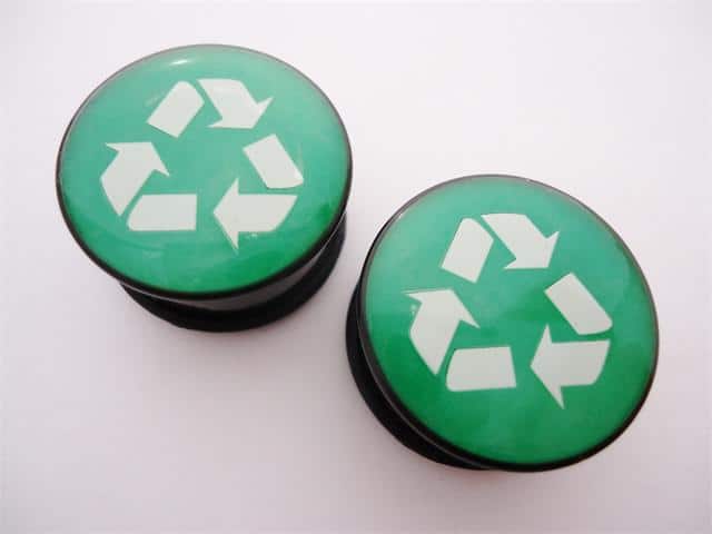Recycle Plugs (00 gauge - 7/8 inch)