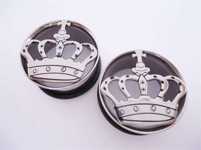 King's Crown Plugs (2 gauge - 1 inch)
