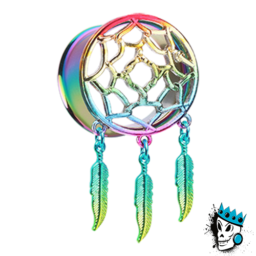 Multicolored Steel Dream Catcher Tunnels (6 gauge - 1 inch)