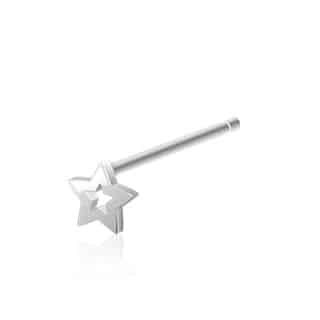 Star Bendable Nose Ring (20 gauge)