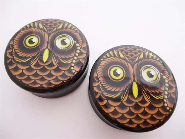 Stay Gold Owl Plugs (7/16 - 1 3/4 inch)